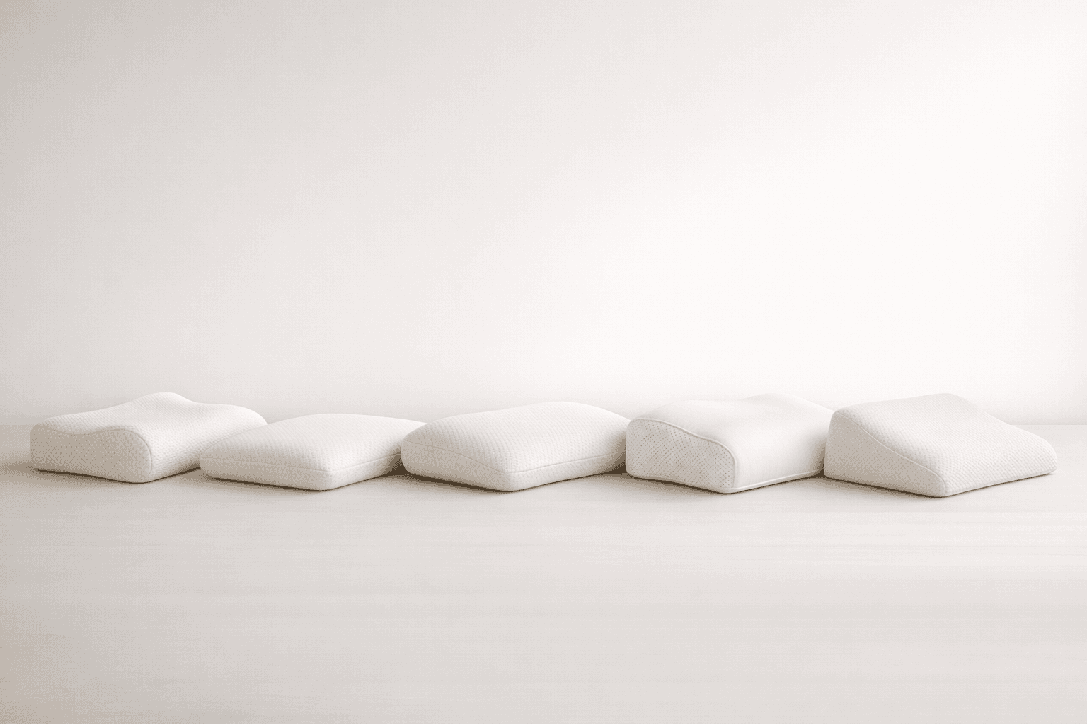 Maple Sleep pillow family overview showing multiple loft profiles in one curated lineup.